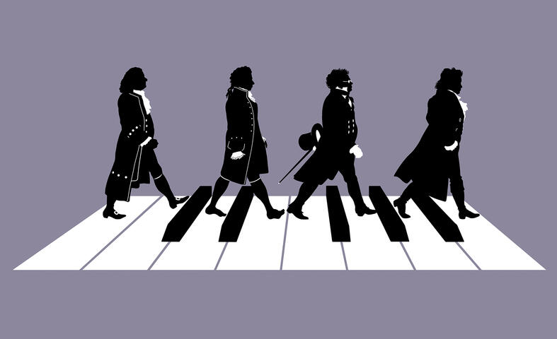 "The original Fab Four", concept illustration