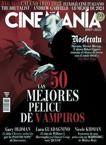 "Nosferatu", front cover illustration for Cinemania magazine